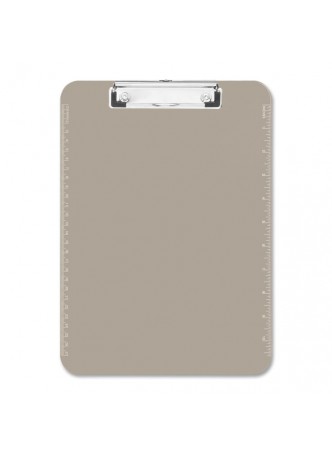 Sparco 01870 Translucent Clipboard, 9" x 12", Smoke, Each